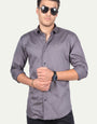 PACIFICO DARK GREY SOLID SHIRT