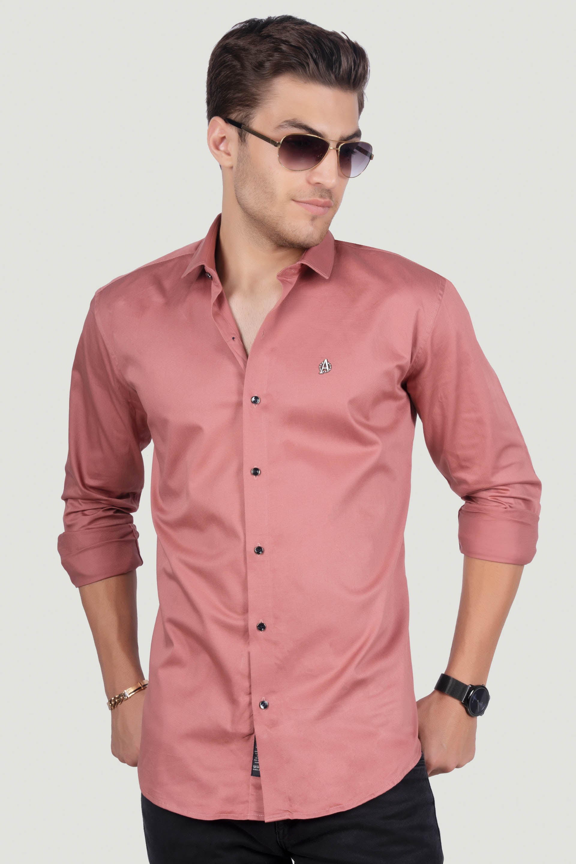 pirro-maroon-solid-shirt