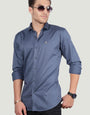REMO BLUE SOLID SHIRT