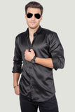 radiant-damiano-black-solid-shirt
