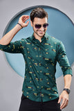 reasonable-aubrey-green-abstract-printed-shirt