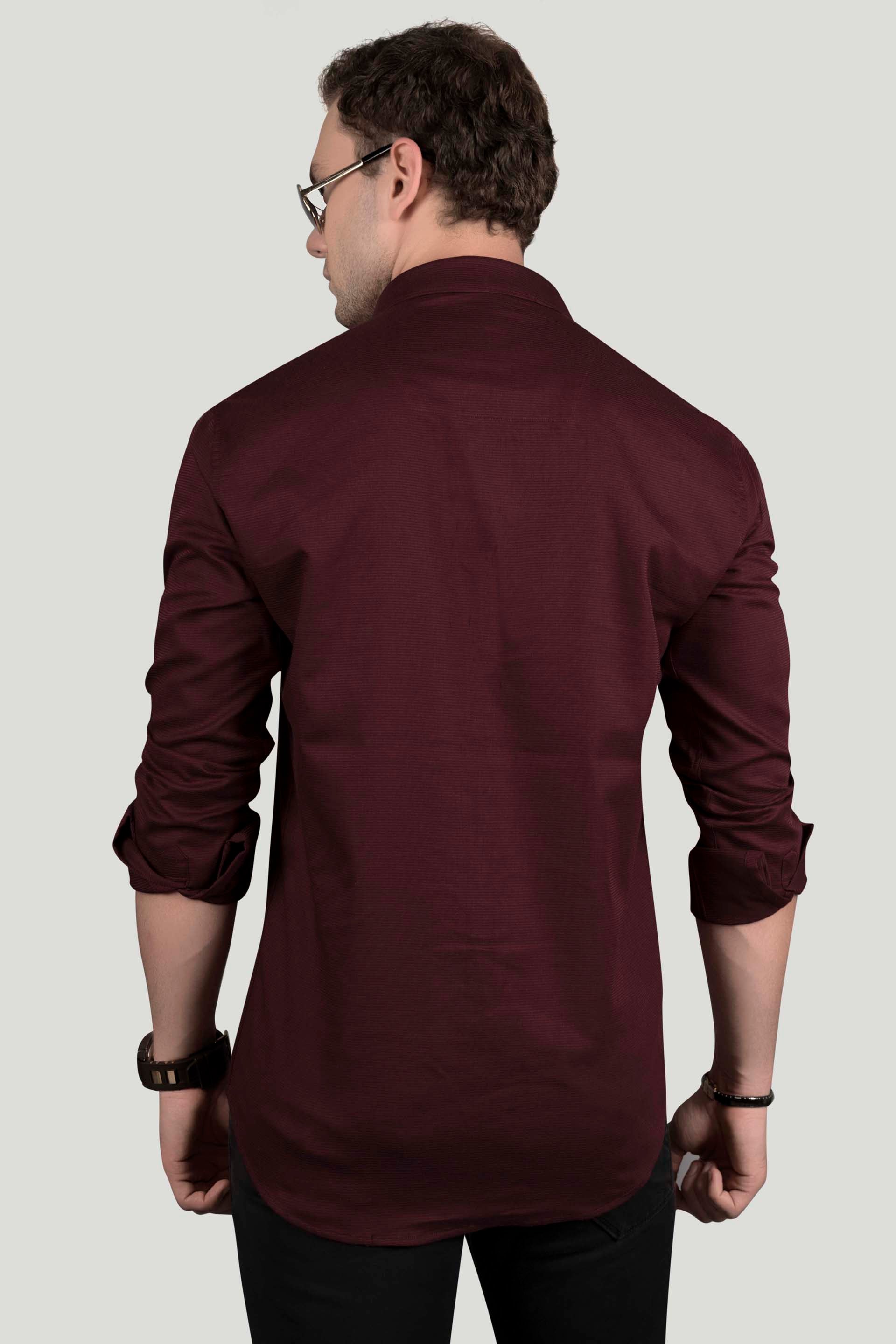 reasonable-dane-maroon-party-wear-shirt