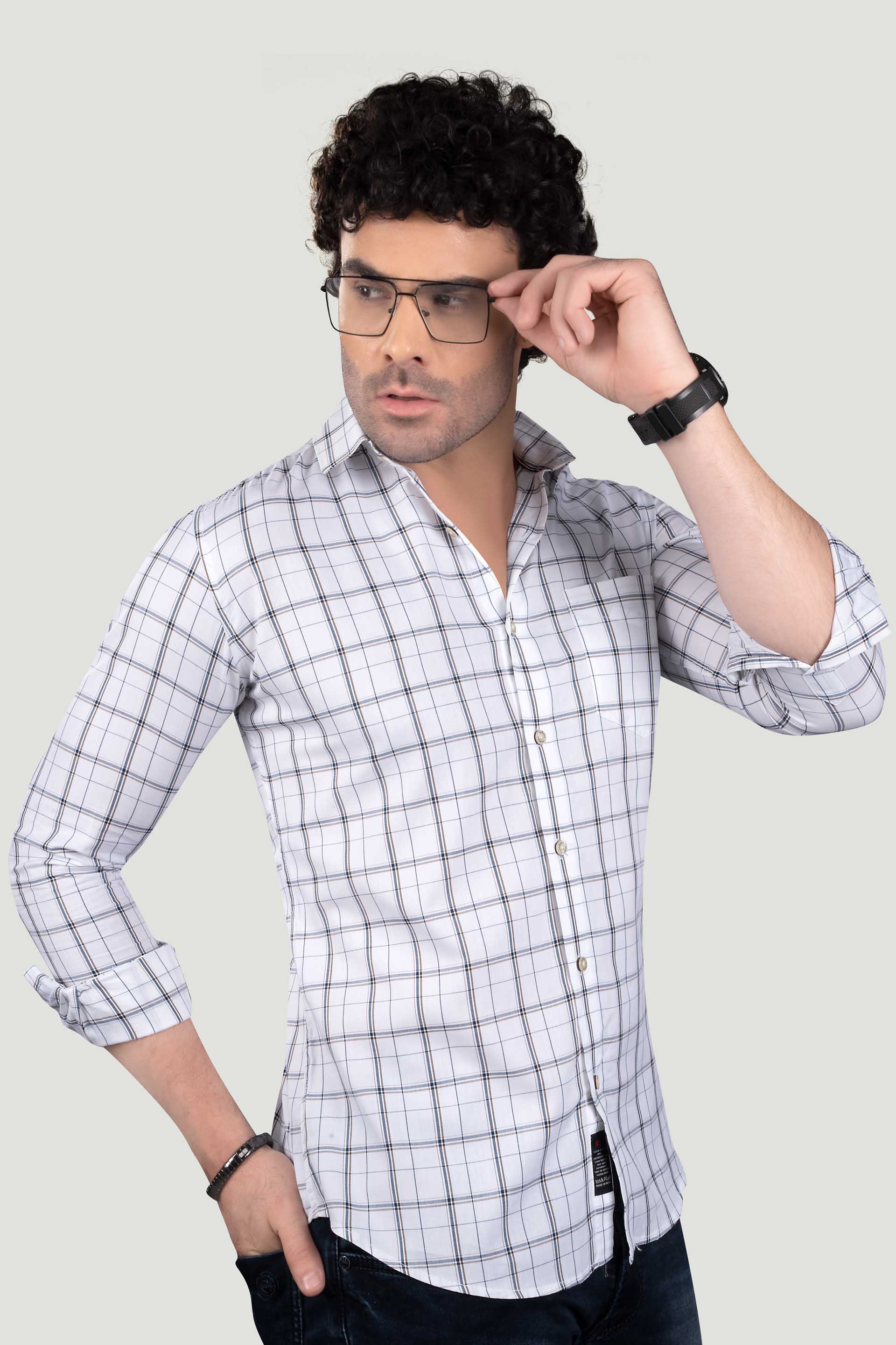 reasonable-rodion-white-cotton-check-shirt