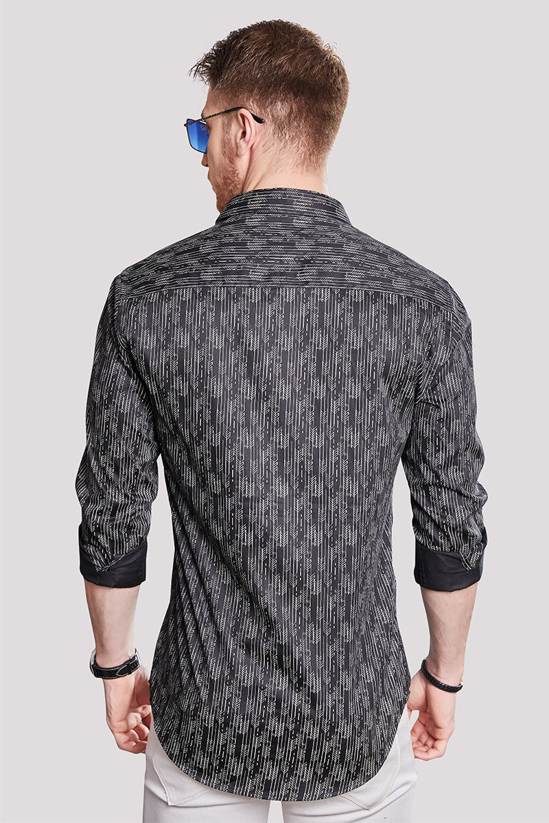refined-ciaran-black-minimilastic-printed-shirt