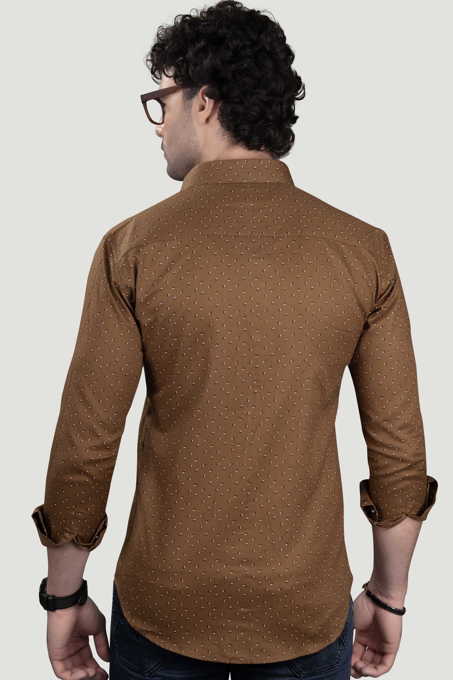 refined-dmitri-brown-cotton-printed-shirt