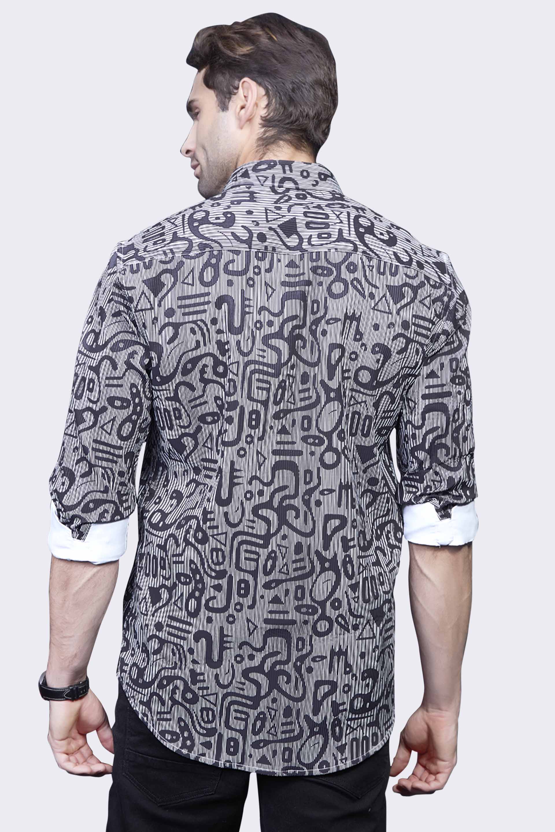refined-senses-black-abstract-printed-shirt