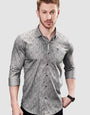 Remington Grey Stripe Printed Shirt