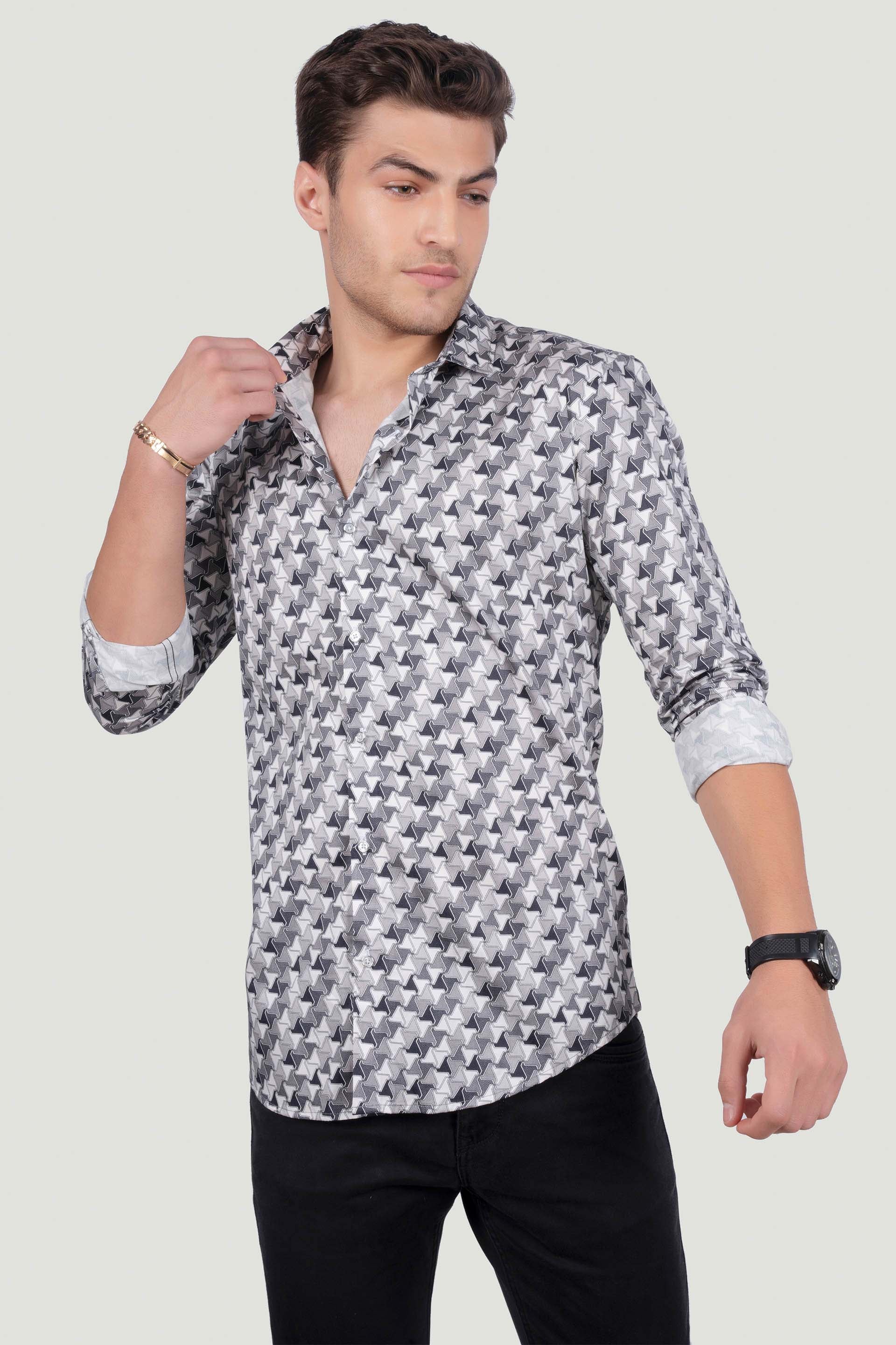 silvano-white-abstract-printed-shirt