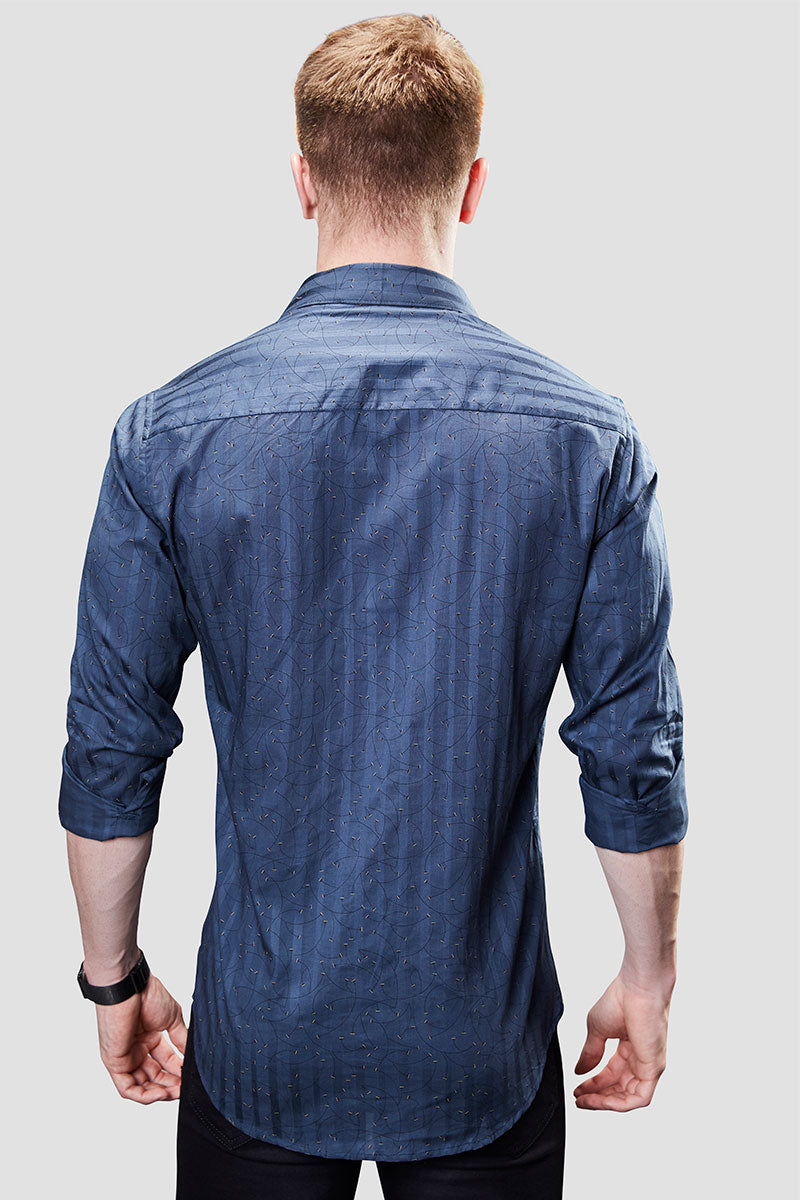 silky-kenneth-blue-stripe-printed-shirt
