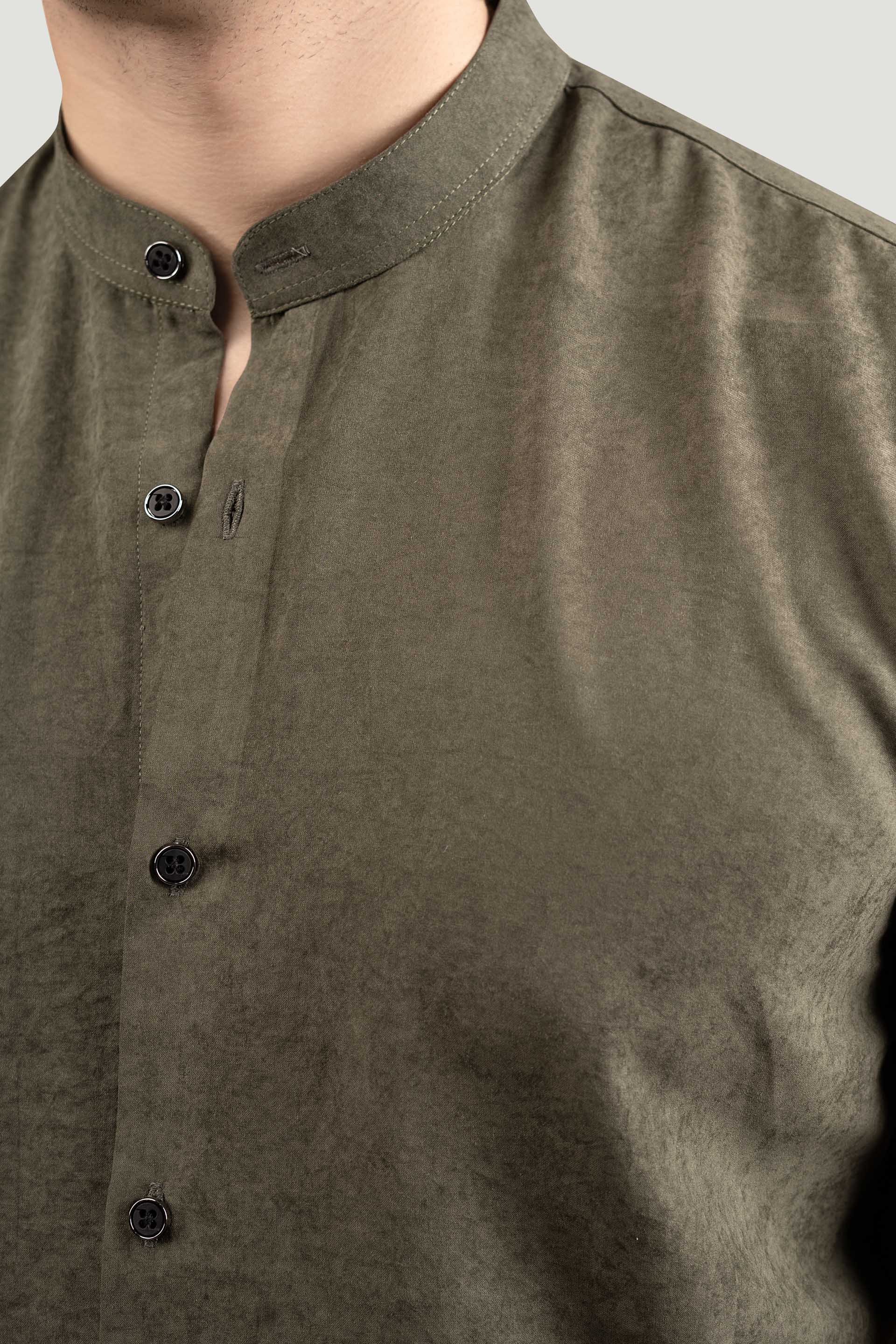 silky-liam-green-solid-shirt