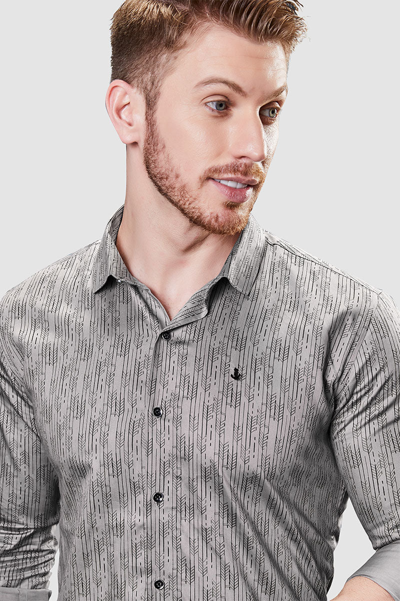 silky-remington-grey-stripe-printed-shirt