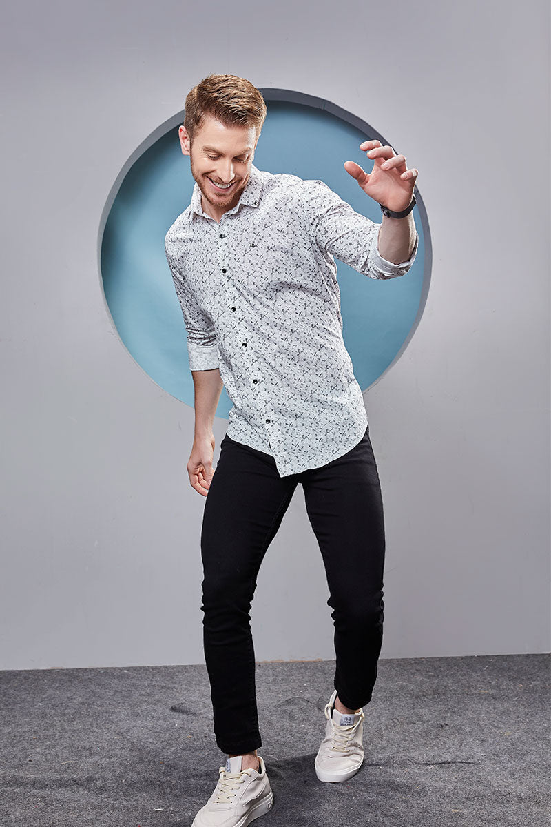 smart-brantley-white-minimilastic-abstract-printed-shirt