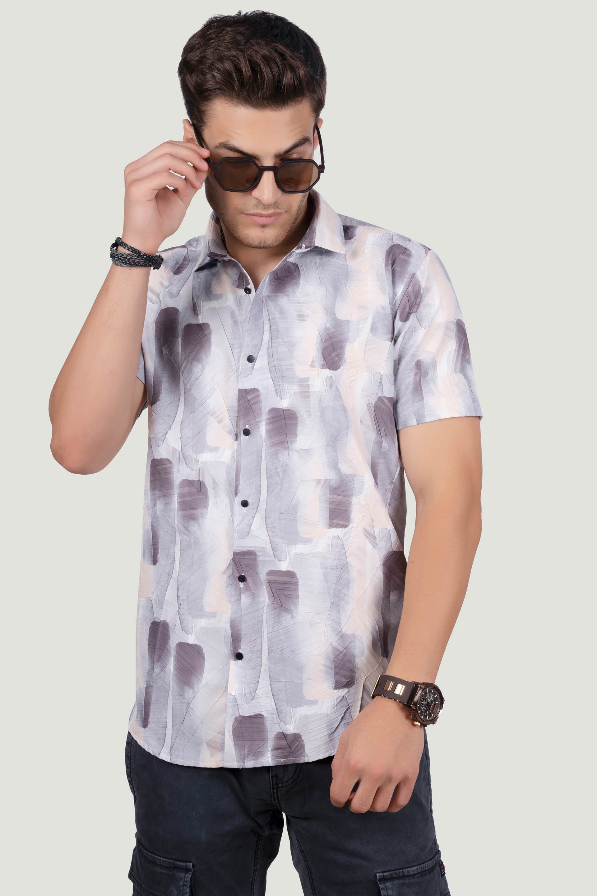 smart-corrado-brown-half-sleeve-resort-shirt