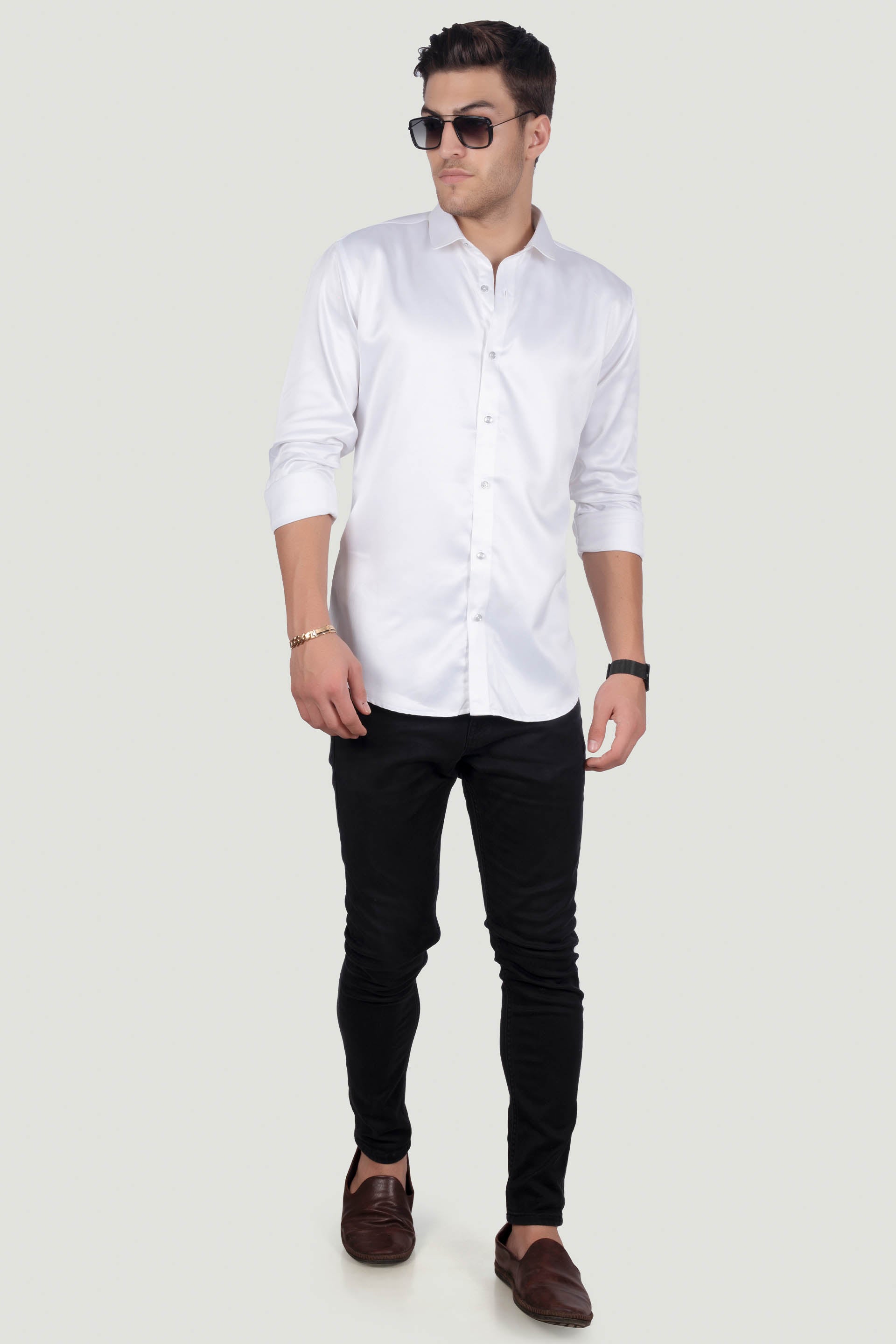 smart-cosmo-white-solid-shirt