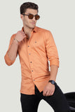 smart-ferdinando-orange-solid-shirt