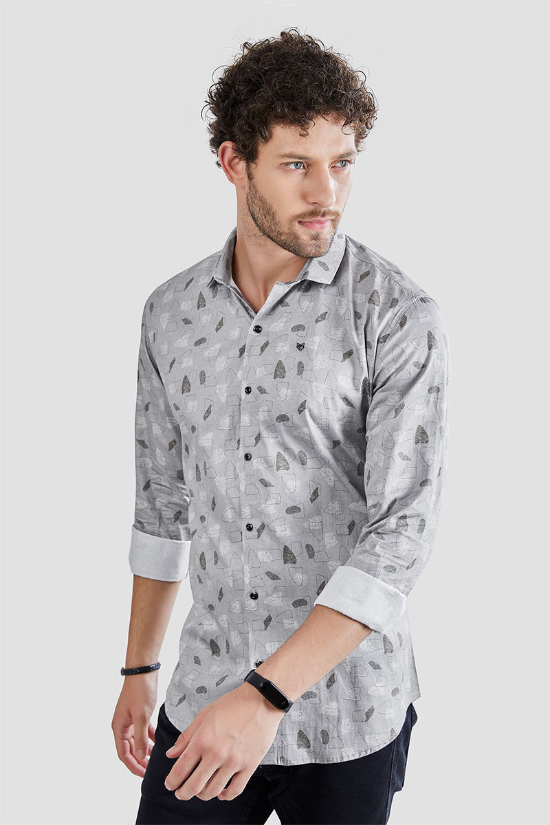 smart-gunther-grey-abstract-printed-shirt