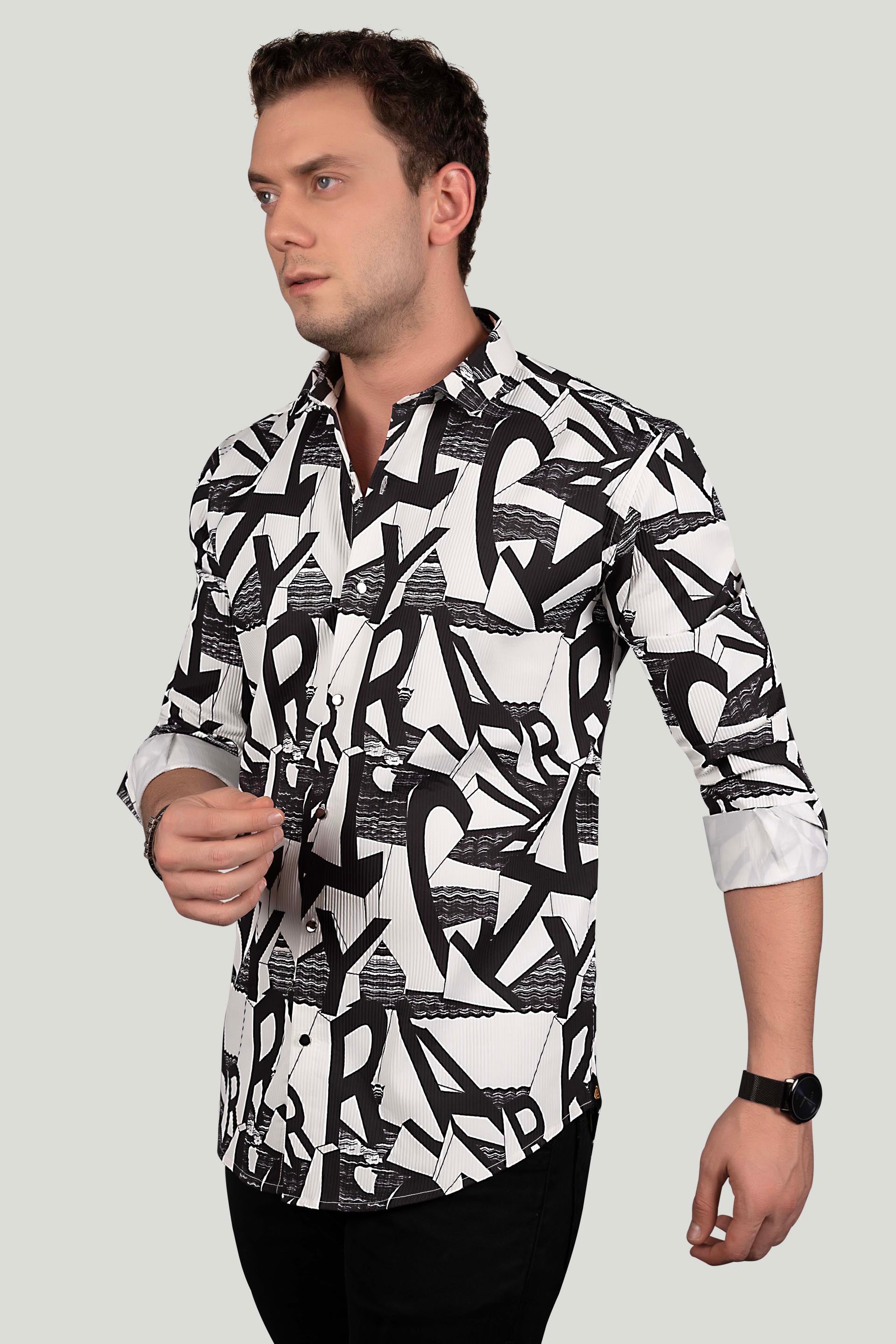 smart-kellan-black-abstract-printed-shirt