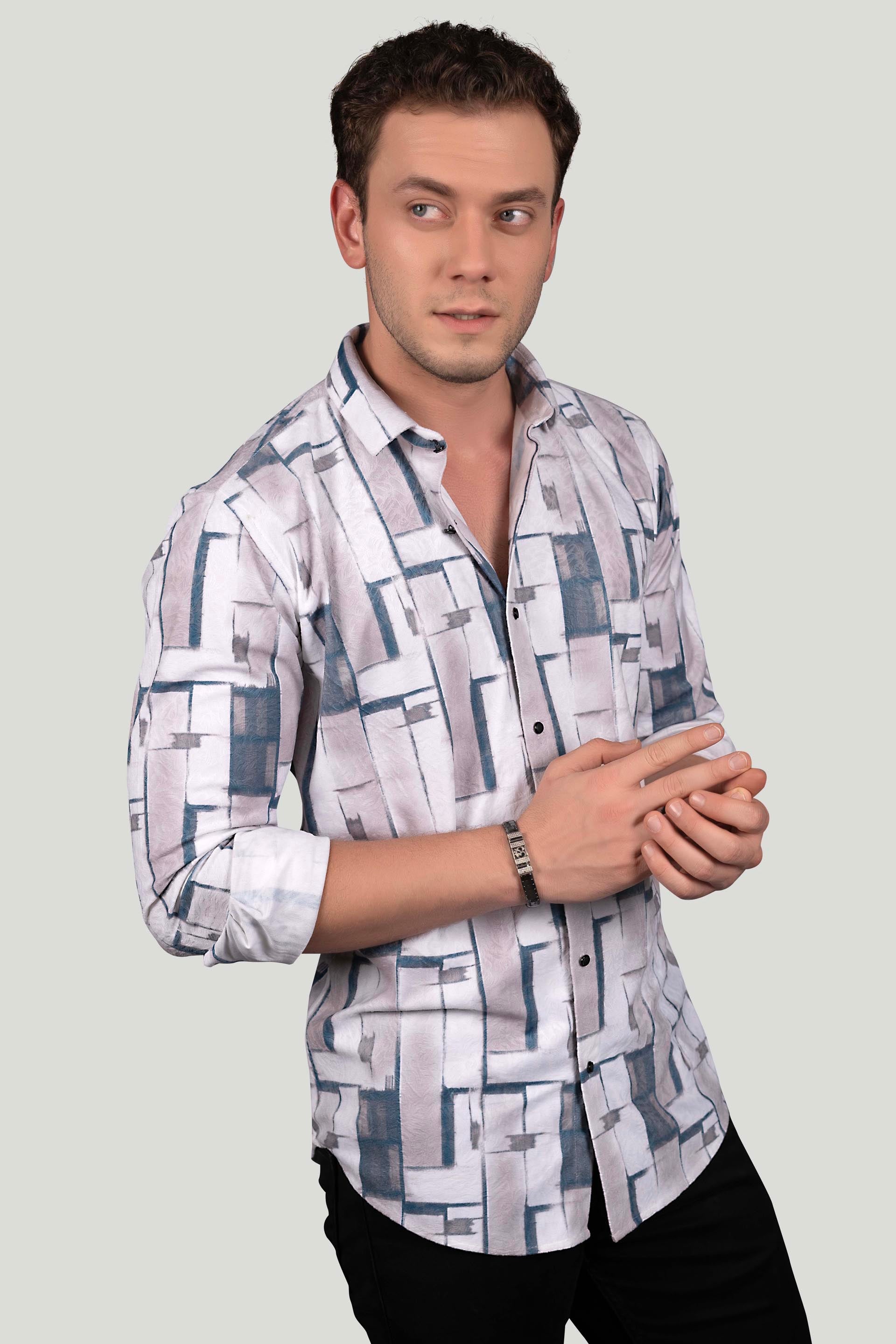 smart-leroy-pink-abstract-printed-shirt