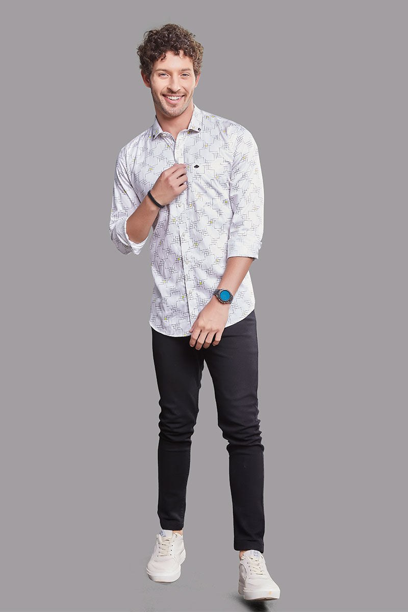 smart-marko-white-geometric-printed-shirt