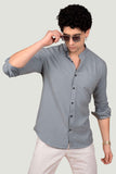 smart-riley-grey-solid-shirt