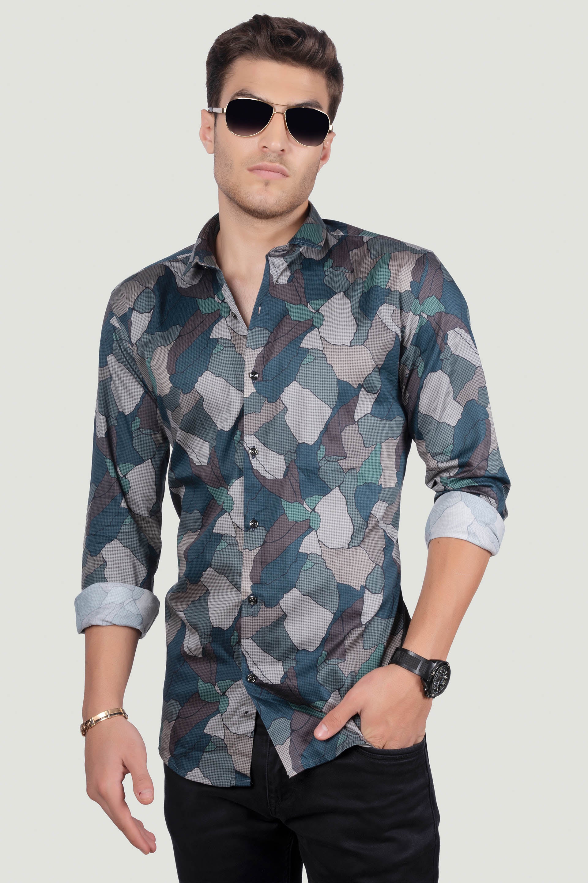 smart-saverio-blue-abstract-printed-shirt