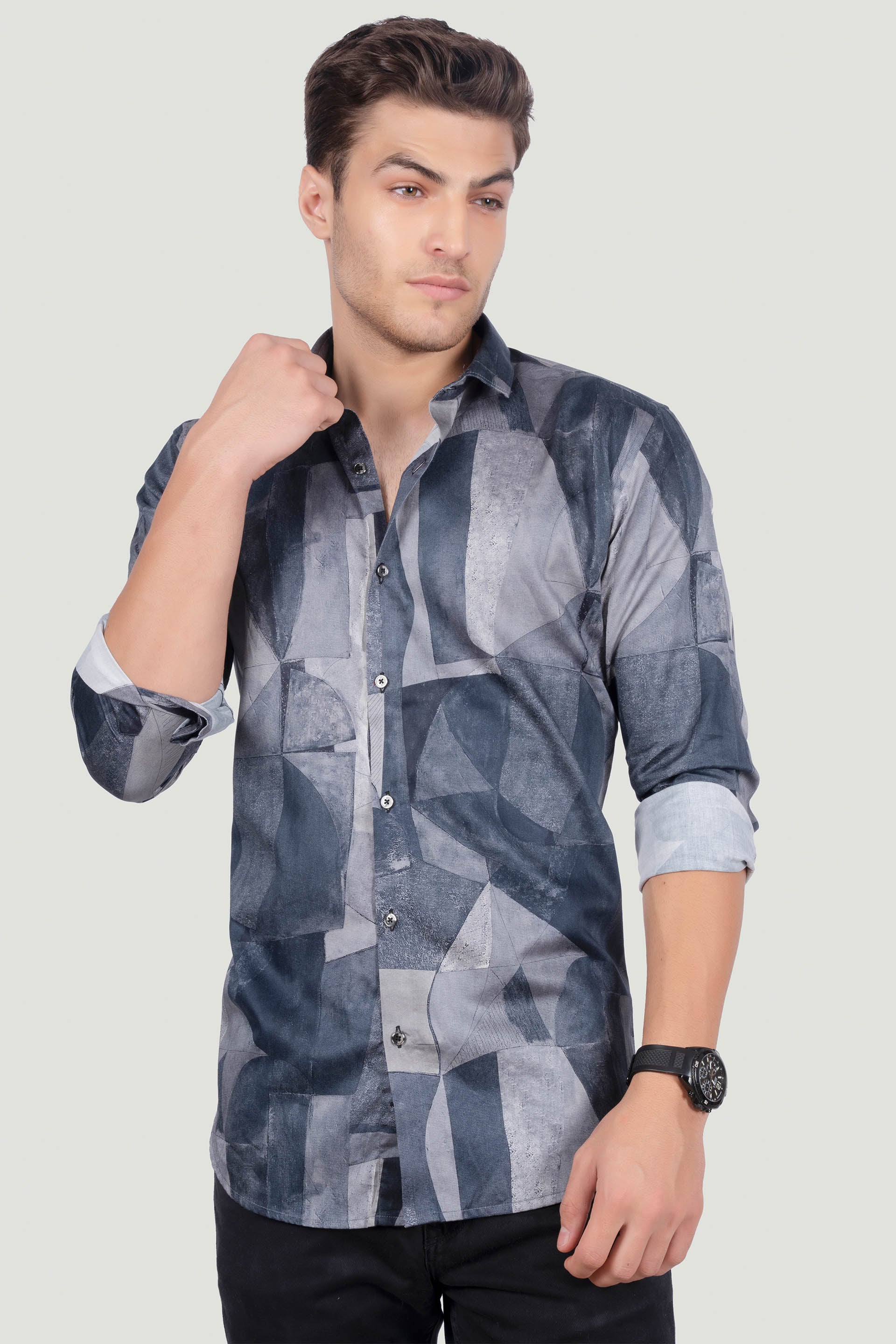 smart-silvio-dark-blue-club-wear-shirt