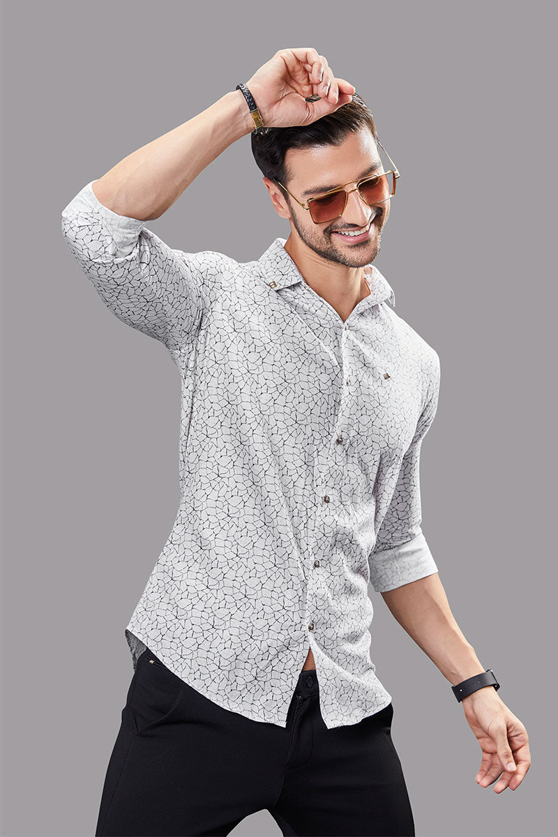 smart-tapio-white-geometric-printed-shirt