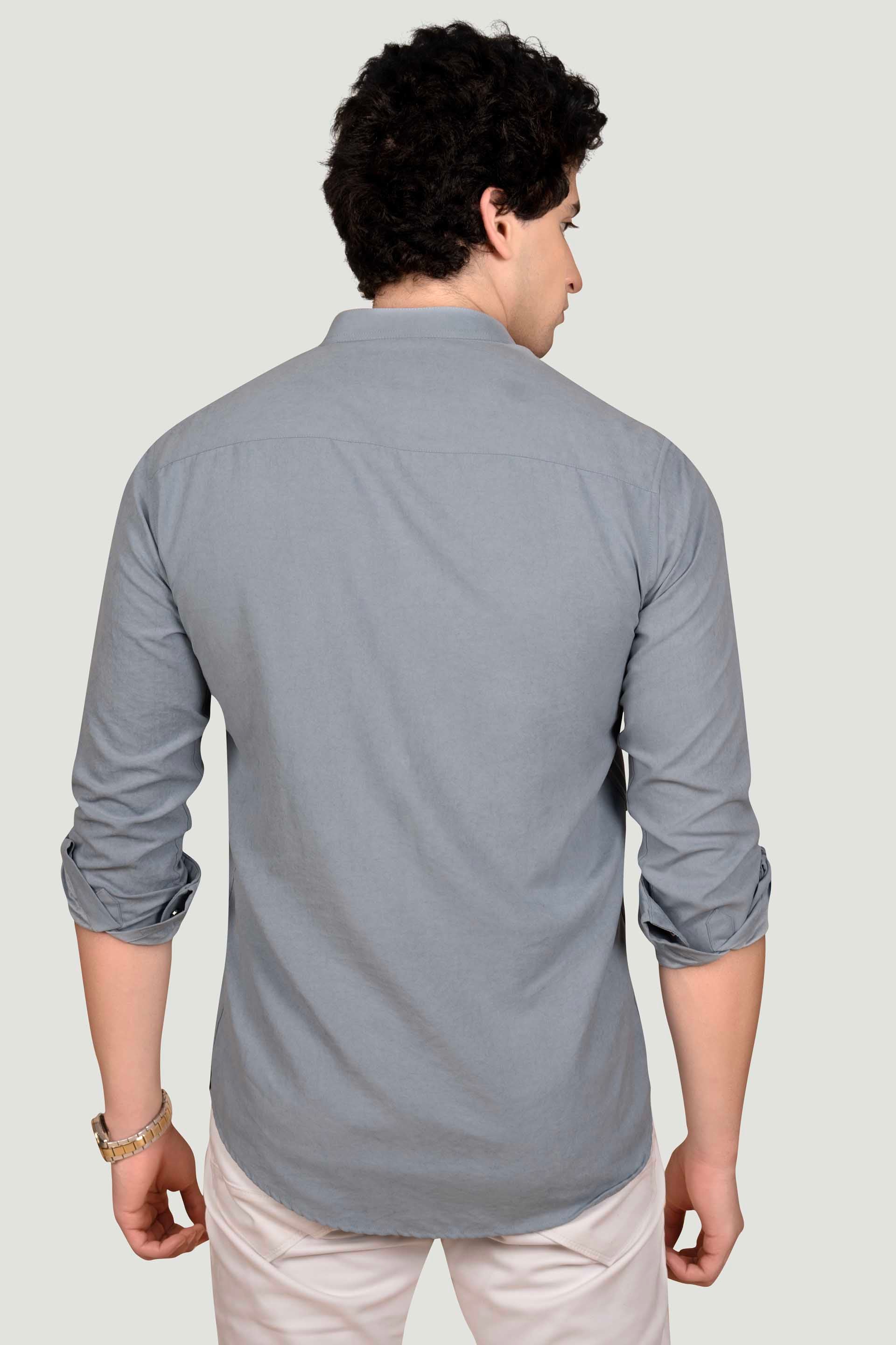 smooth-riley-grey-solid-shirt