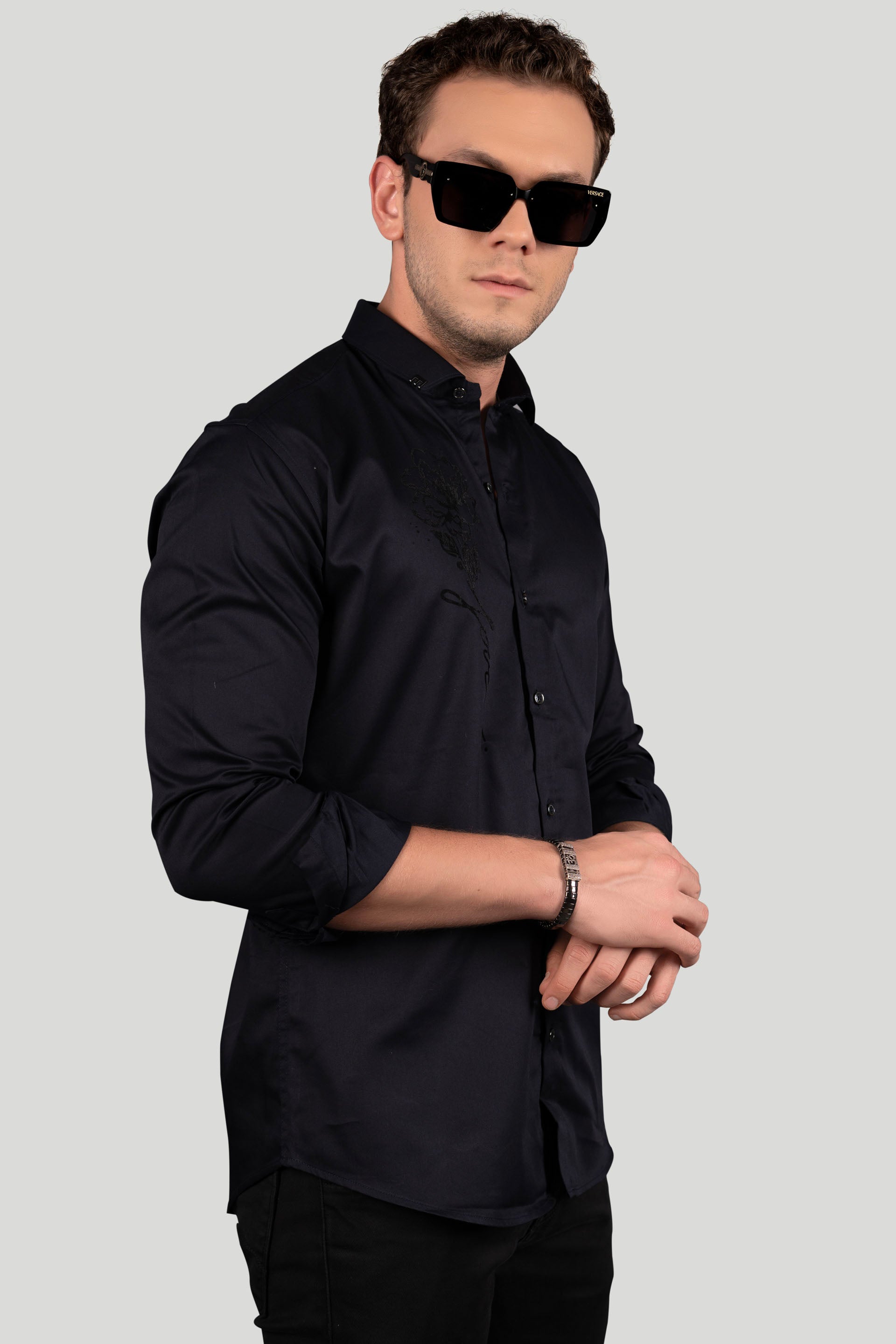 sophisticated-castiel-black-party-wear-shirt