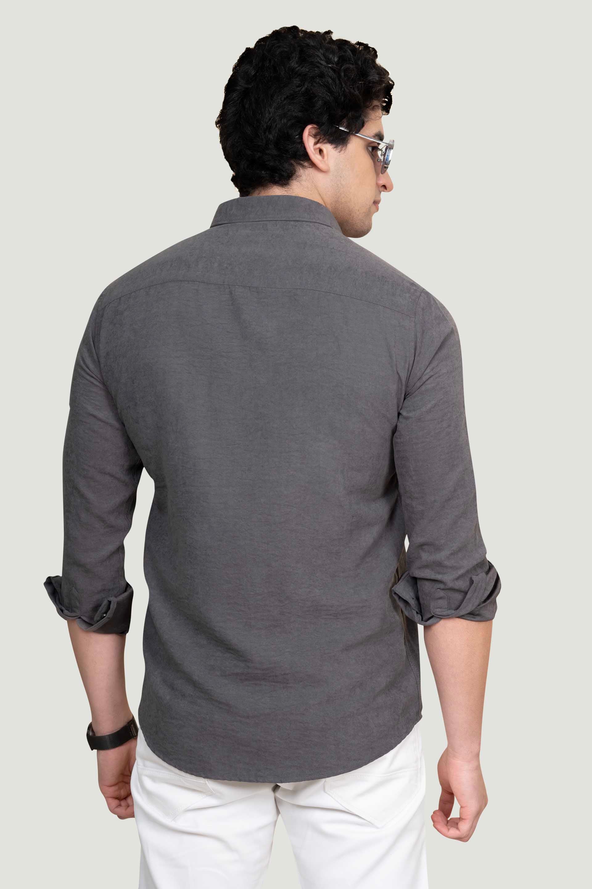 sophisticated-double-pocket-lucas-grey-solid-shirt