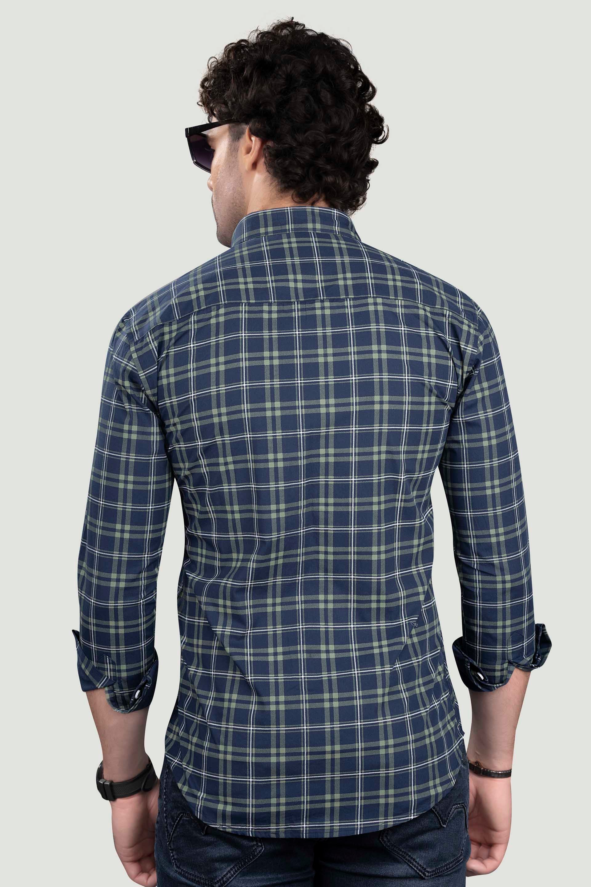 sophisticated-georgiy-blue-cotton-check-shirt