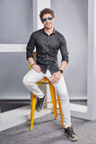 style-fabio-black-abstract-printed-shirt