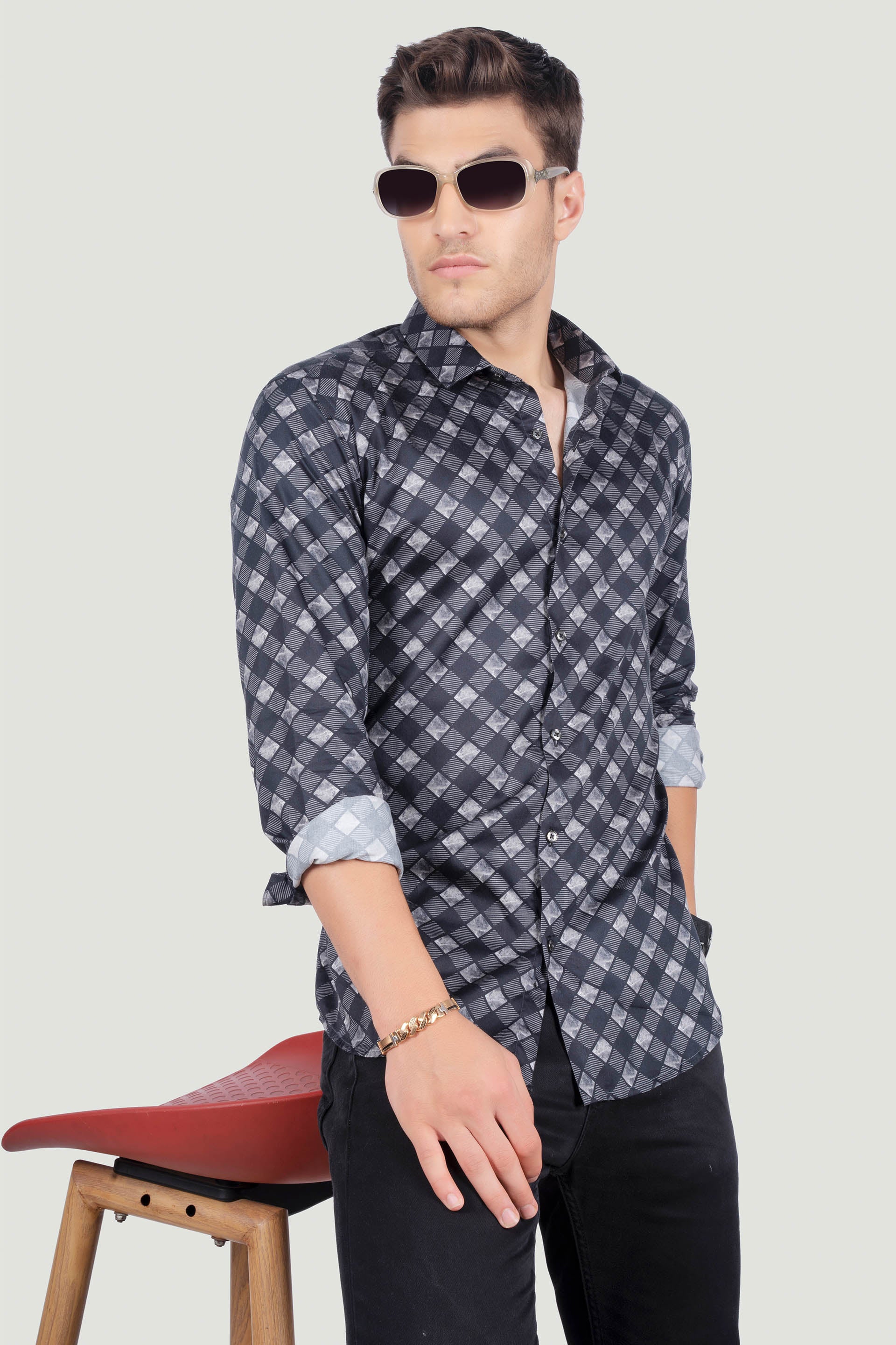 style-patrick-black-abstract-printed-shirt