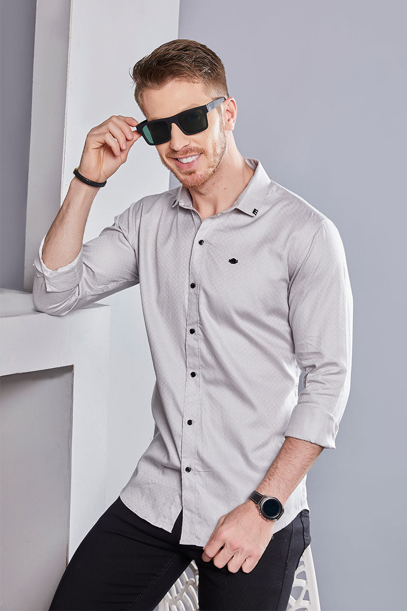 style-pavel-grey-print-check-shirt