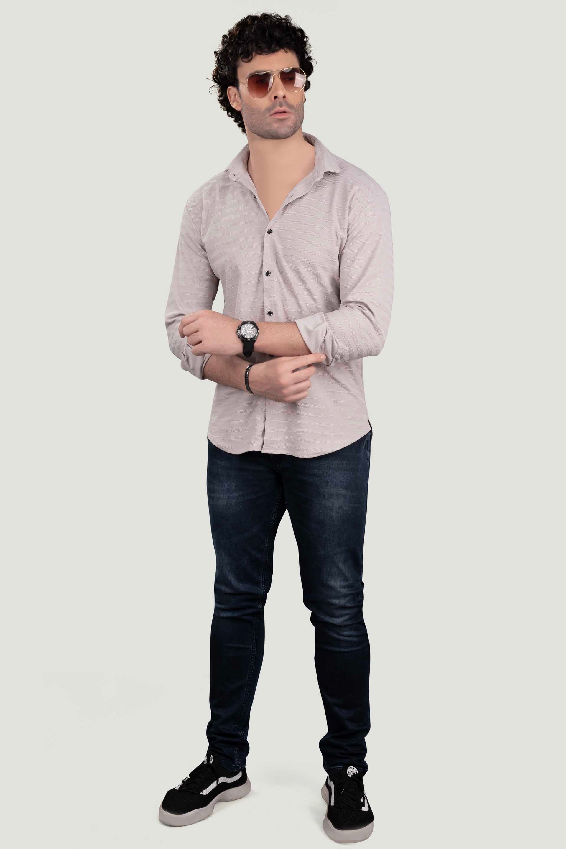 style-roman-light-pink-lycra-knitted-striped-shirt