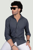 stylish-benjamin-grey-lycra-knitted-striped-shirt