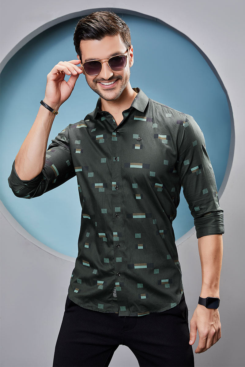 stylish-braxton-green-abstract-printed-shirt