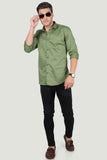 stylish-charles-dark-green-solid-shirt
