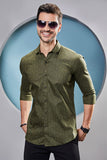 stylish-caspar-green-geometric-printed-shirt