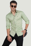 stylish-domenico-green-solid-shirt