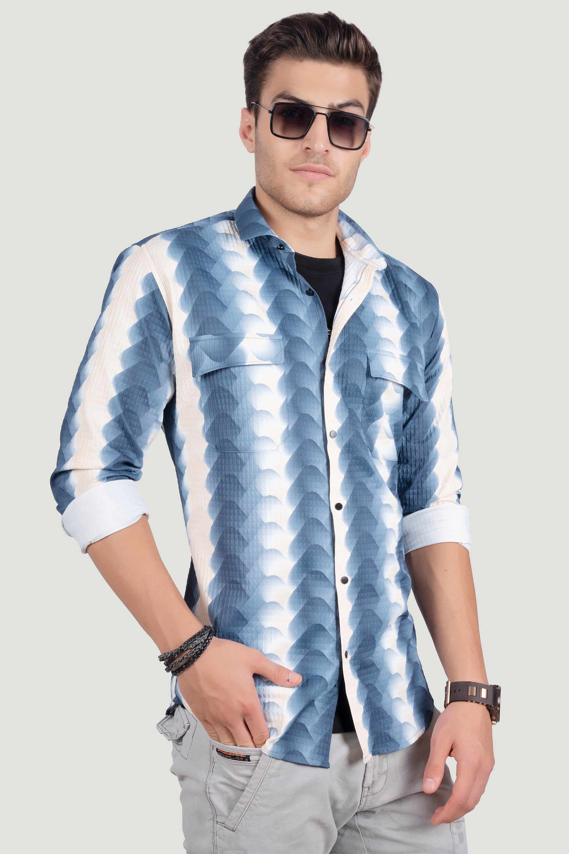 stylish-double-pocket-ignazio-multi-overshirt-striped-shirt