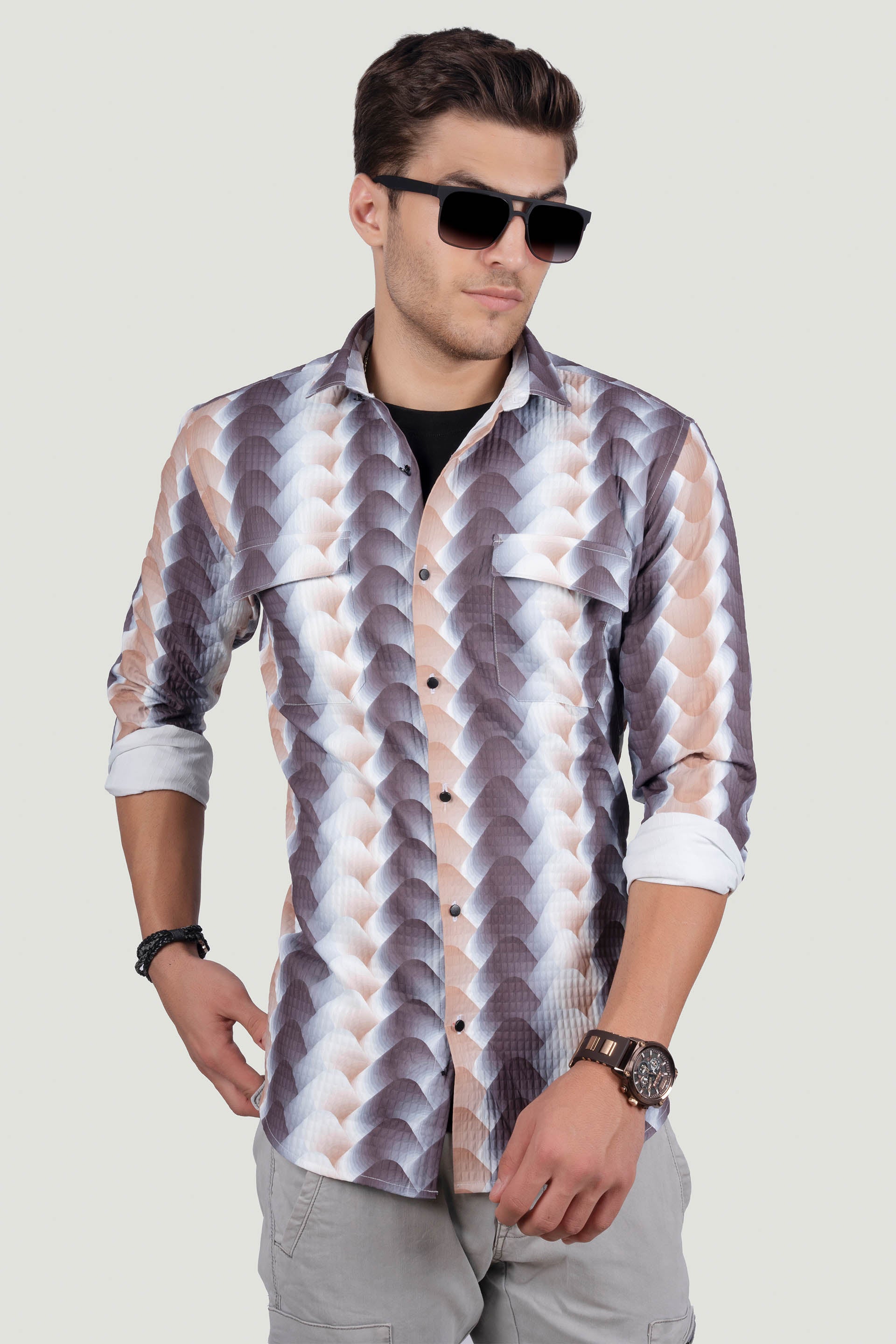 stylish-double-pocket-ilario-multi-overshirt-striped-shirt
