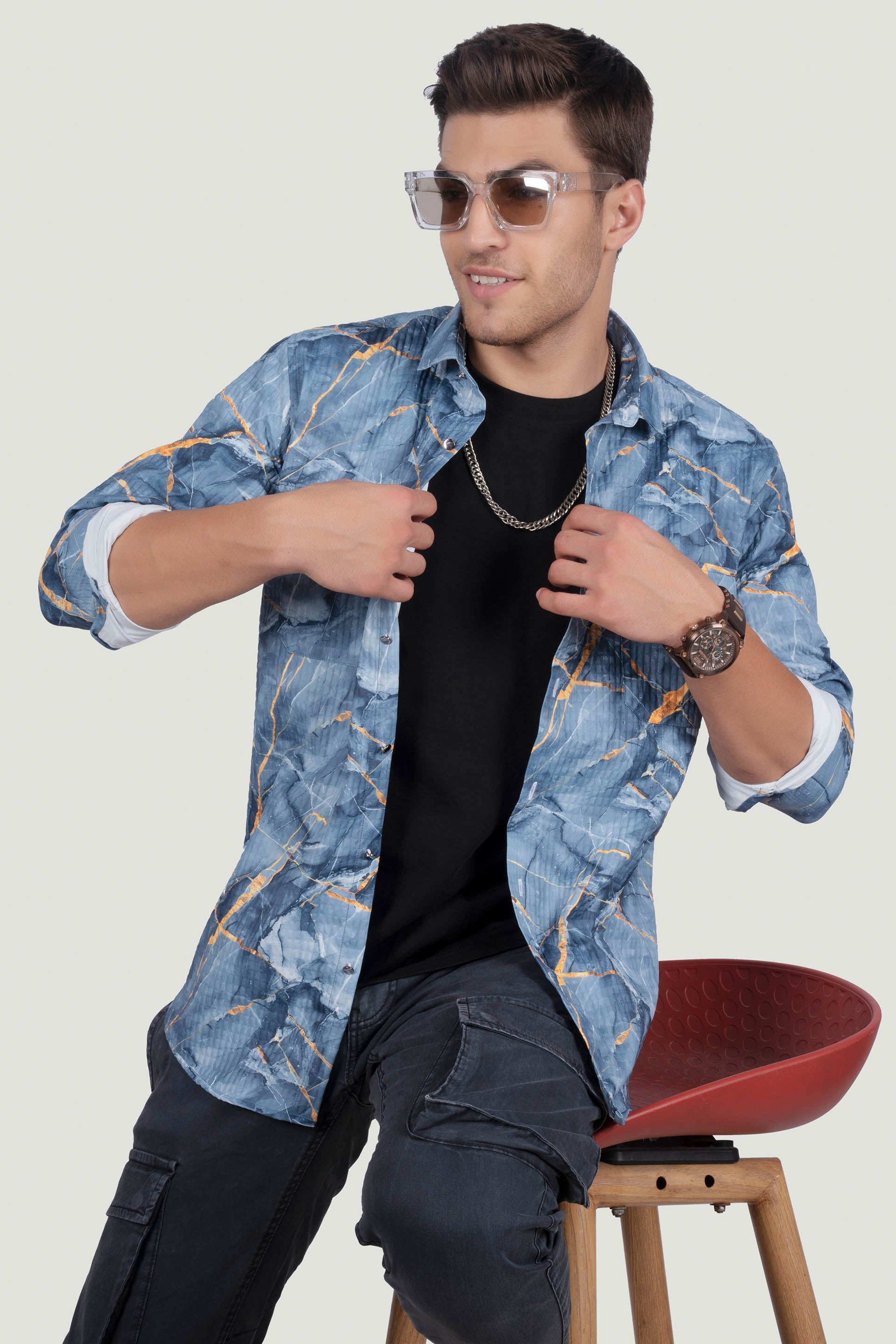 stylish-double-pocket-james-blue-overshirt-printed-shirt