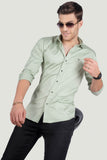 stylish-lino-green-solid-shirt