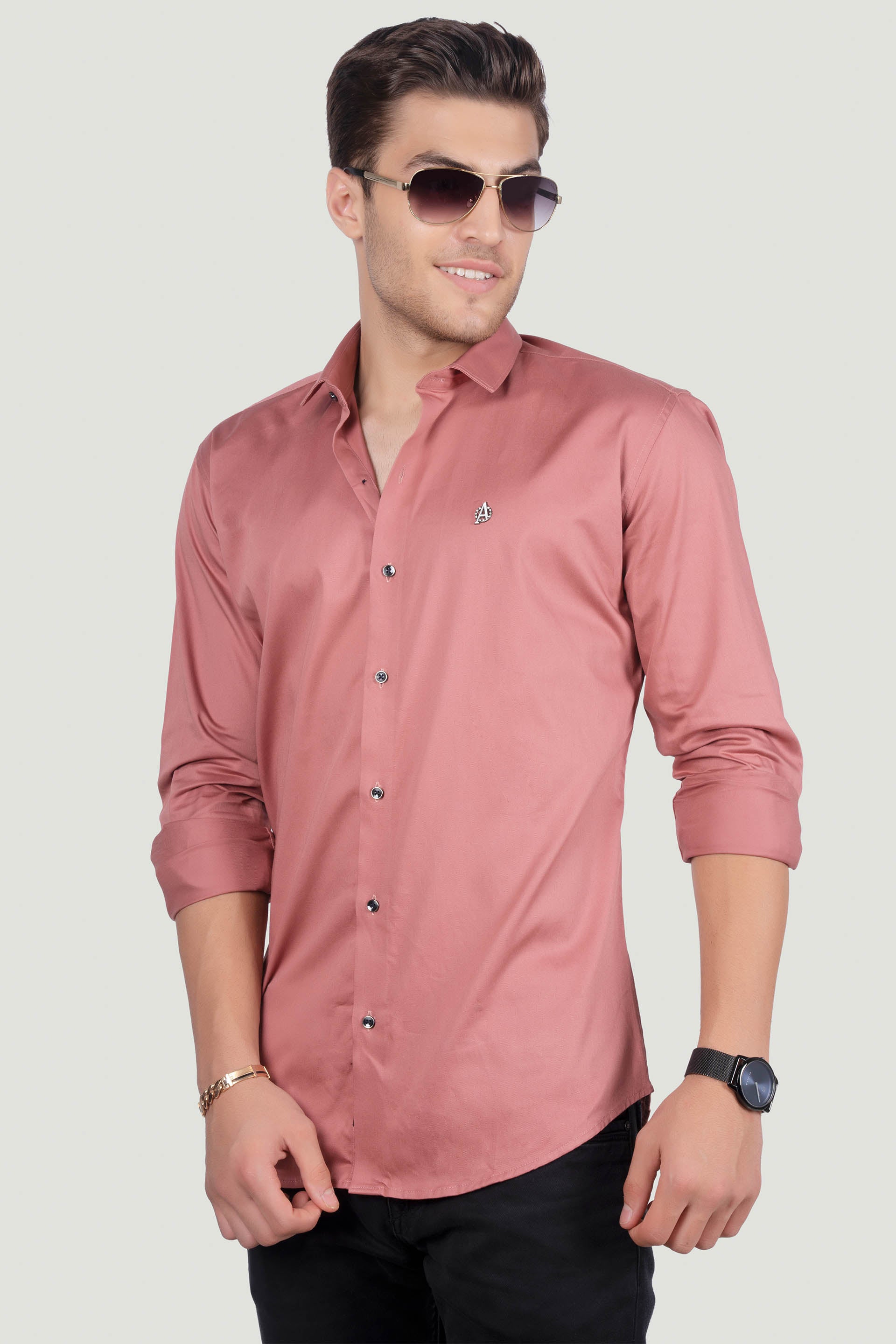 stylish-pirro-maroon-solid-shirt