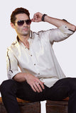 stylish-vanilla-beige-party-wear-shirt