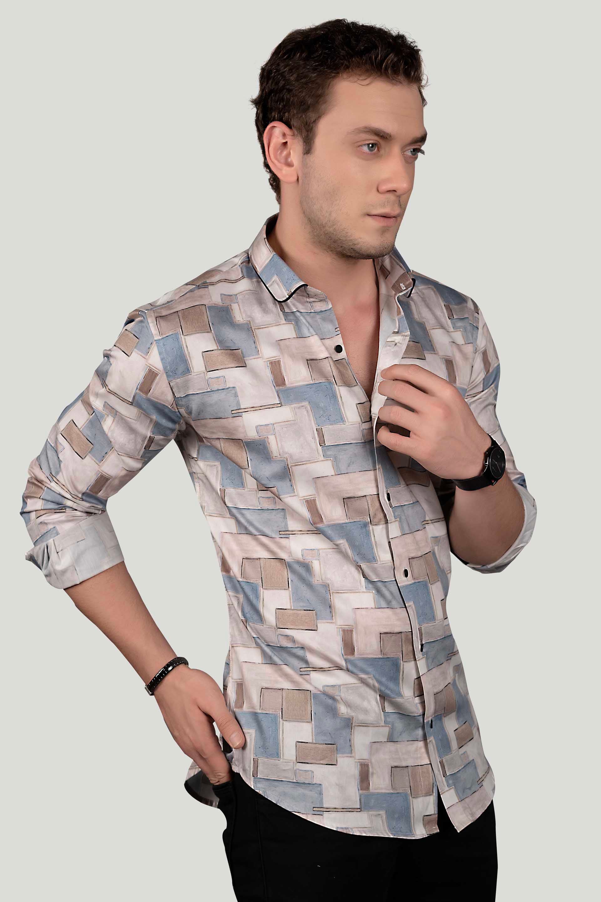 stylish-waylen-brown-abstract-printed-shirt