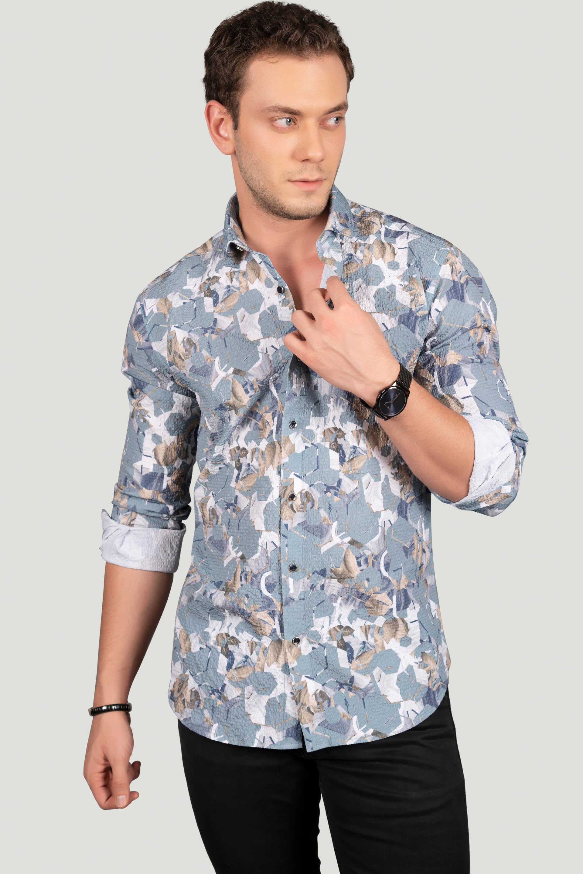 trendy-chris-sky-blue-geometric-printed-shirt