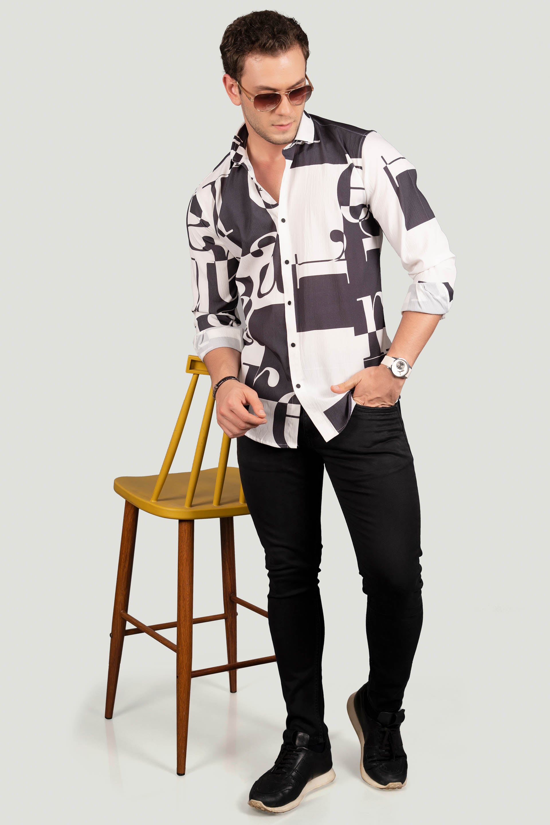 trendy-leighton-black-minimilastic-printed-shirt