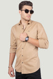 trendy-manfredi-beige-solid-shirt